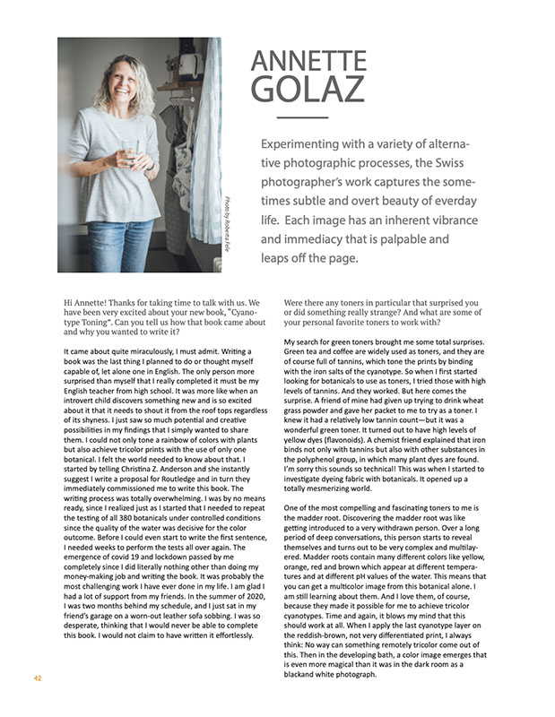 Issue #35 Sample Pages – The Hand Magazine